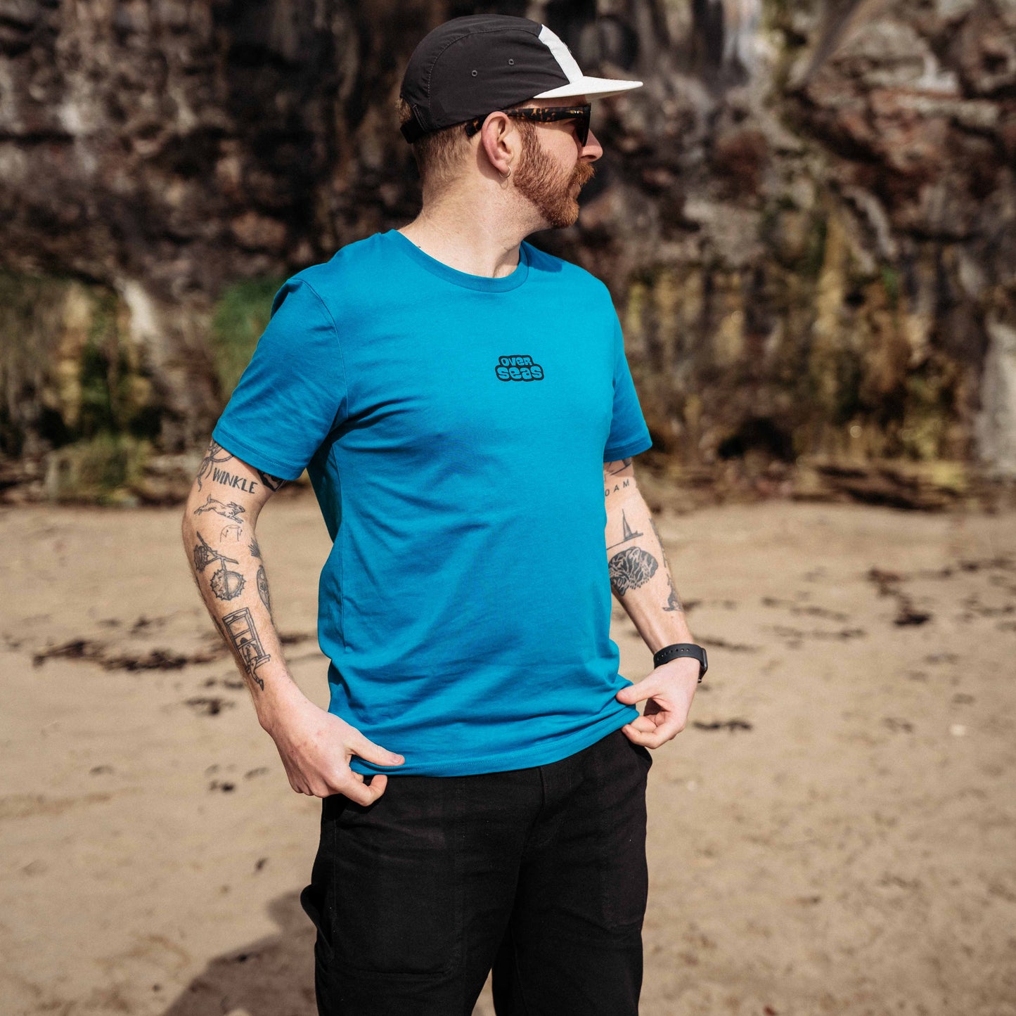 OVERSEAS Shark Ocean Depth T-Shirt