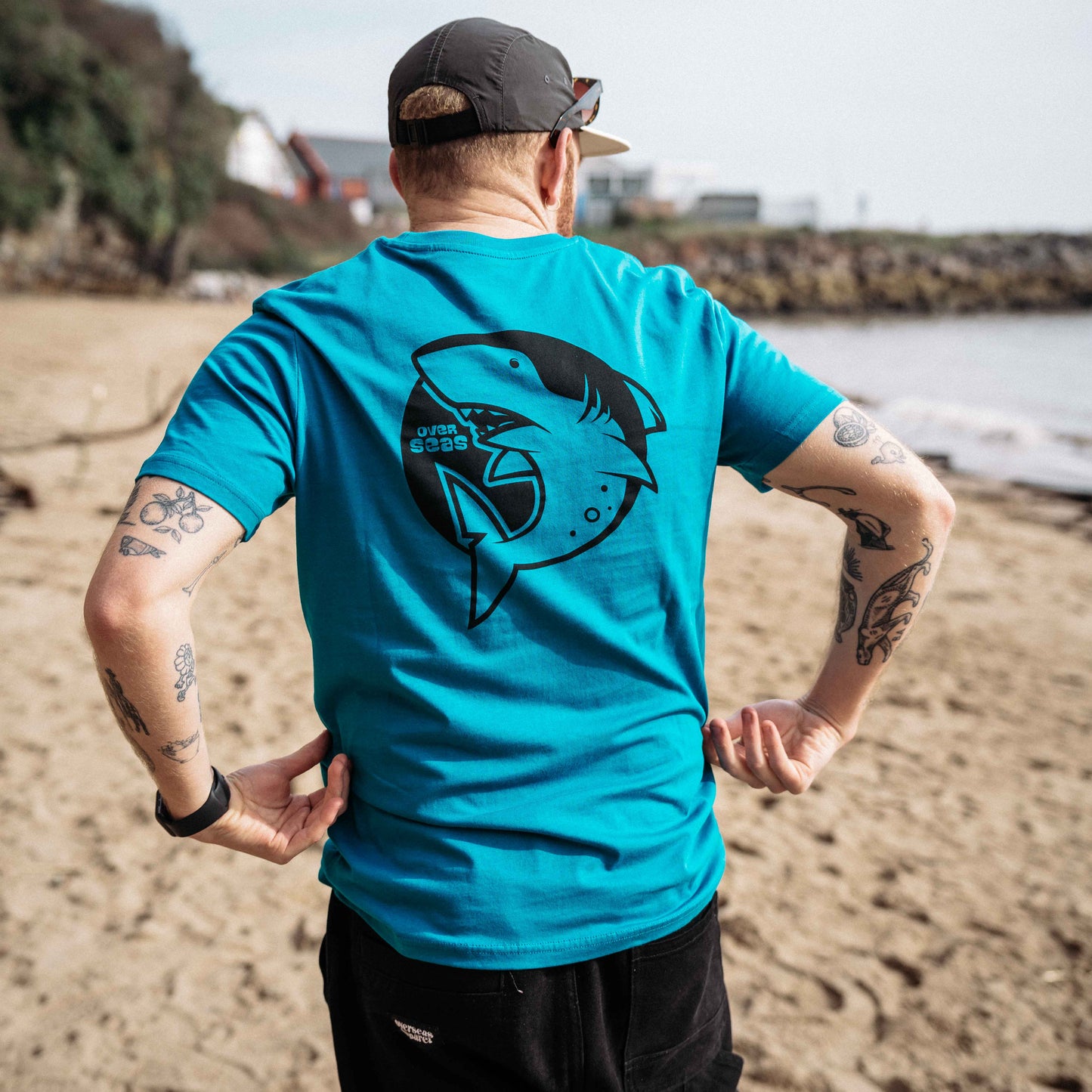 OVERSEAS Shark Ocean Depth T-Shirt