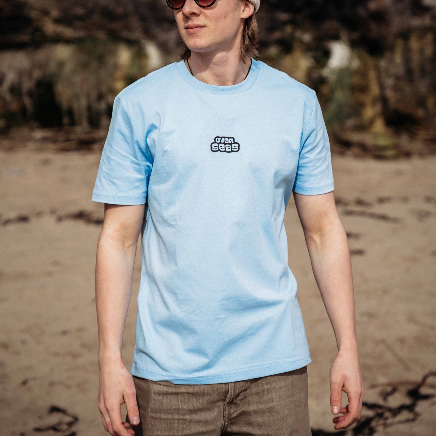 OVERSEAS Tuna Blue T-shirt