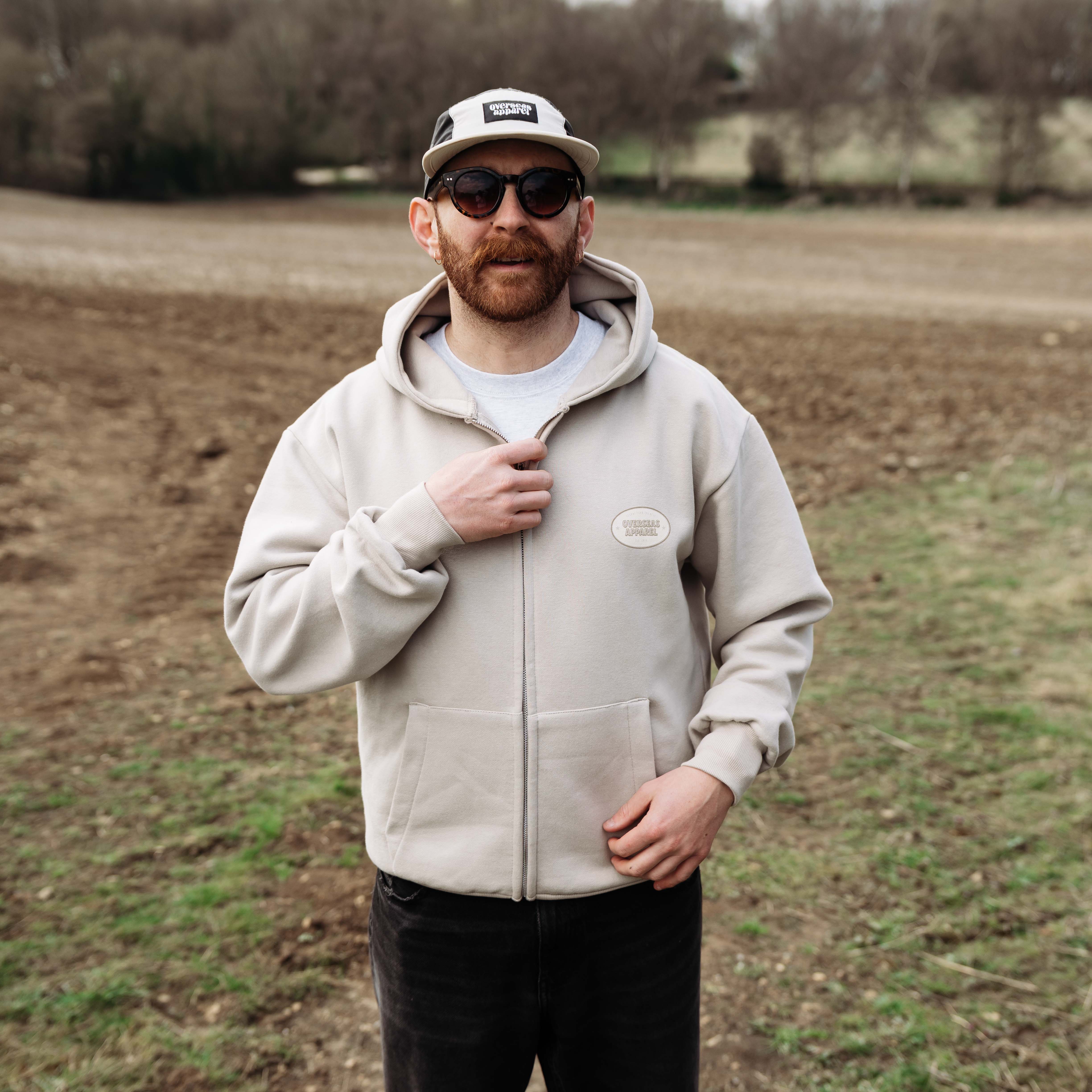 Origins 2.0 Sand Double Zip Hoodie
