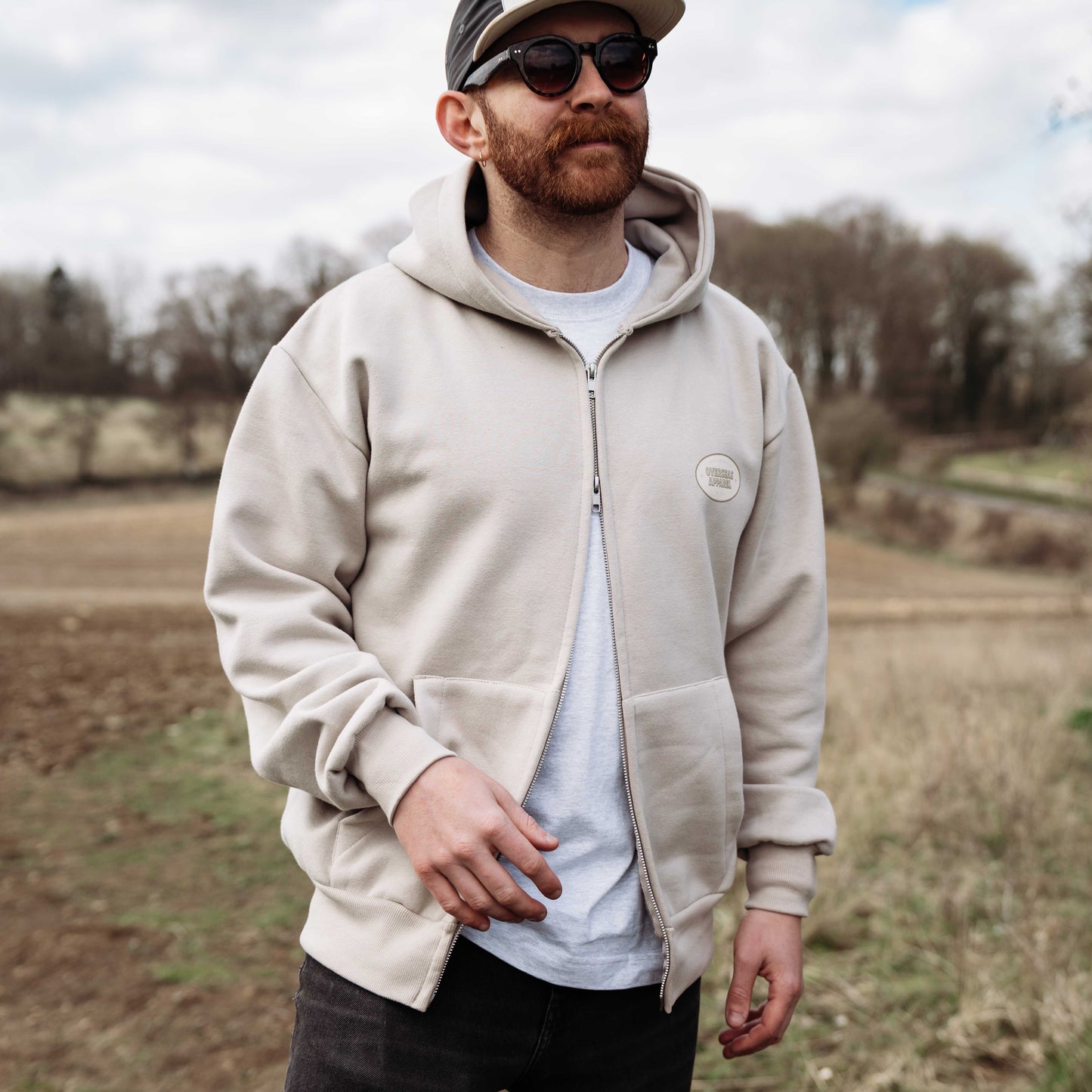 Origins 2.0 Sand Double Zip Hoodie