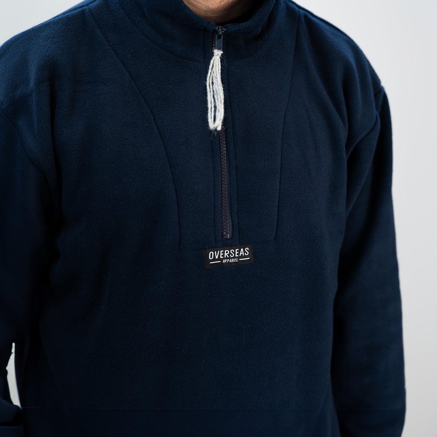 Navy 1/4 Zip Voyage Fleece