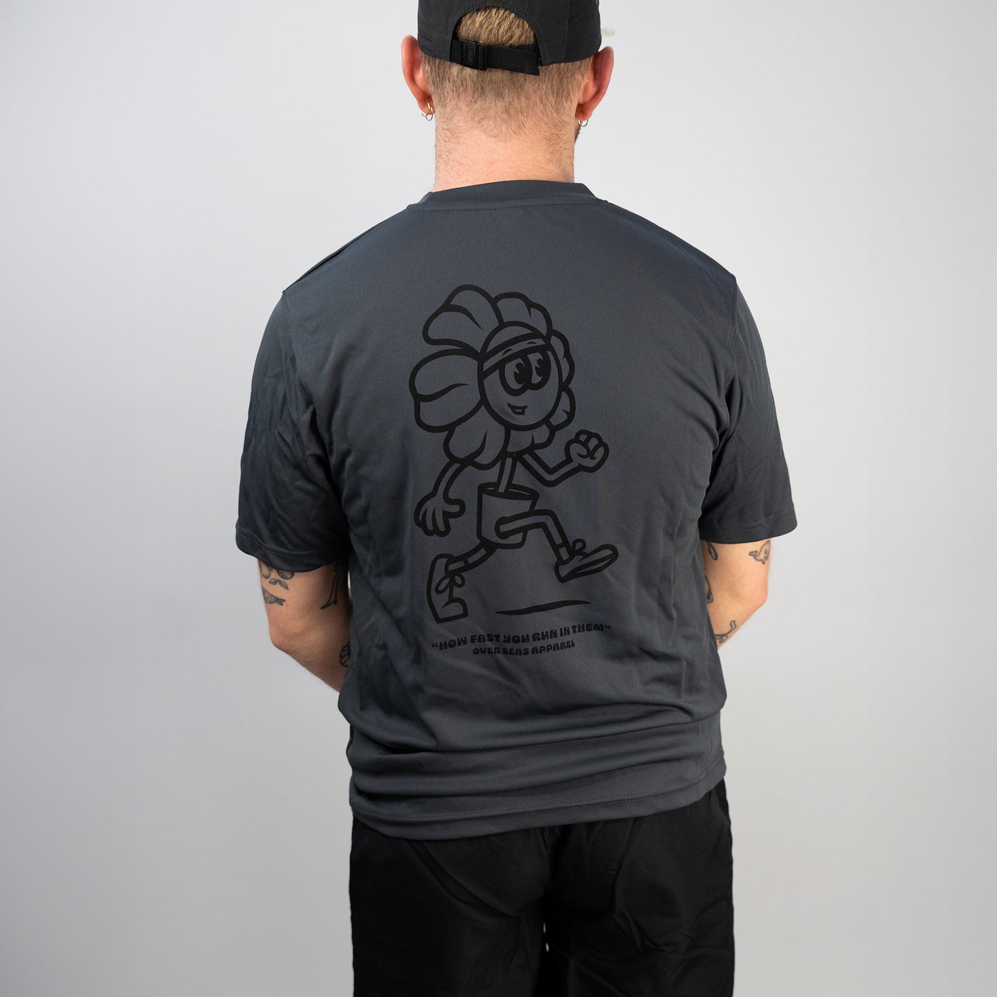Voyage Sport Running T-shirt - Stone Grey