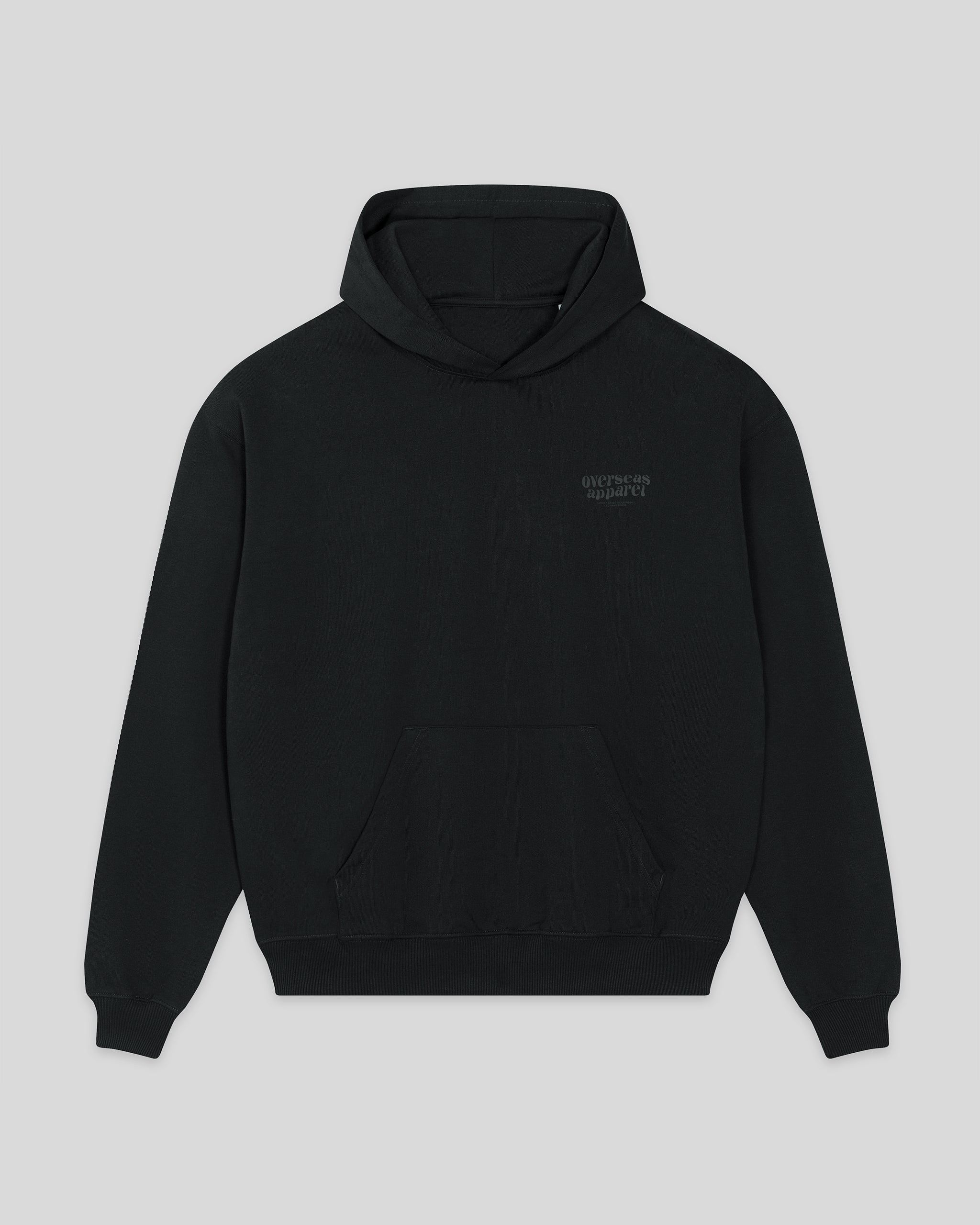 Heavy Essentials Black Hoodie