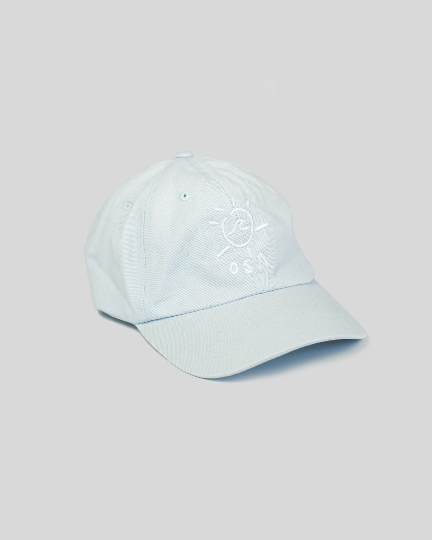 Sunny Waves Baby Blue Adjustable Cap