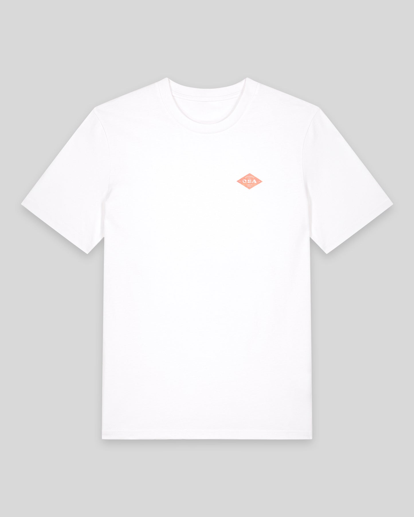 White Marbled Eddy T-Shirt