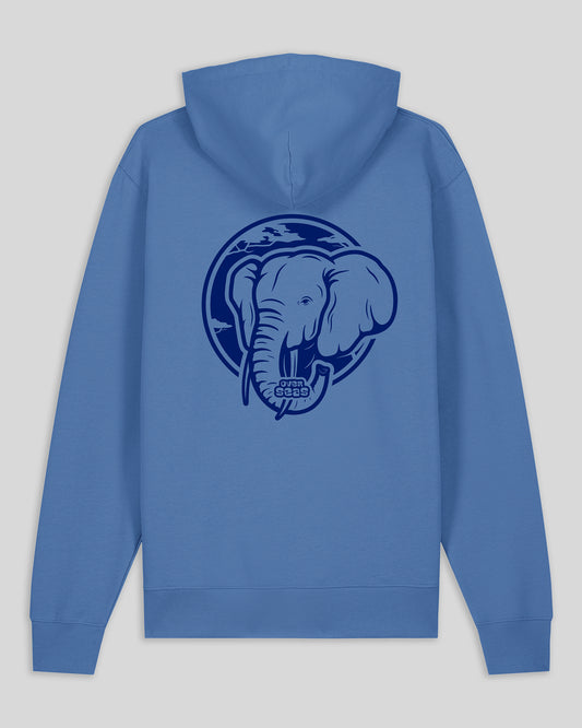 OVERSEAS 2Wish Elephant Blue Hoodie