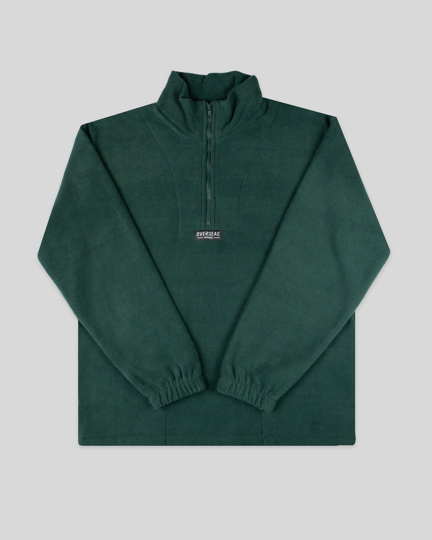 Green 1/4 Zip Voyage Fleece
