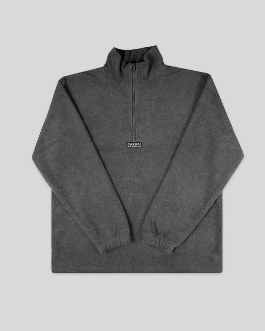 Grey 1/4 Zip Voyage Fleece