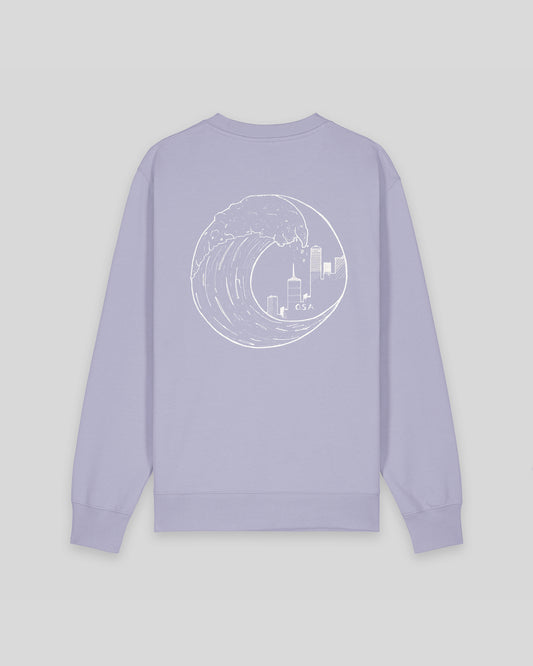 OG Wave Logo Lavender Sweater