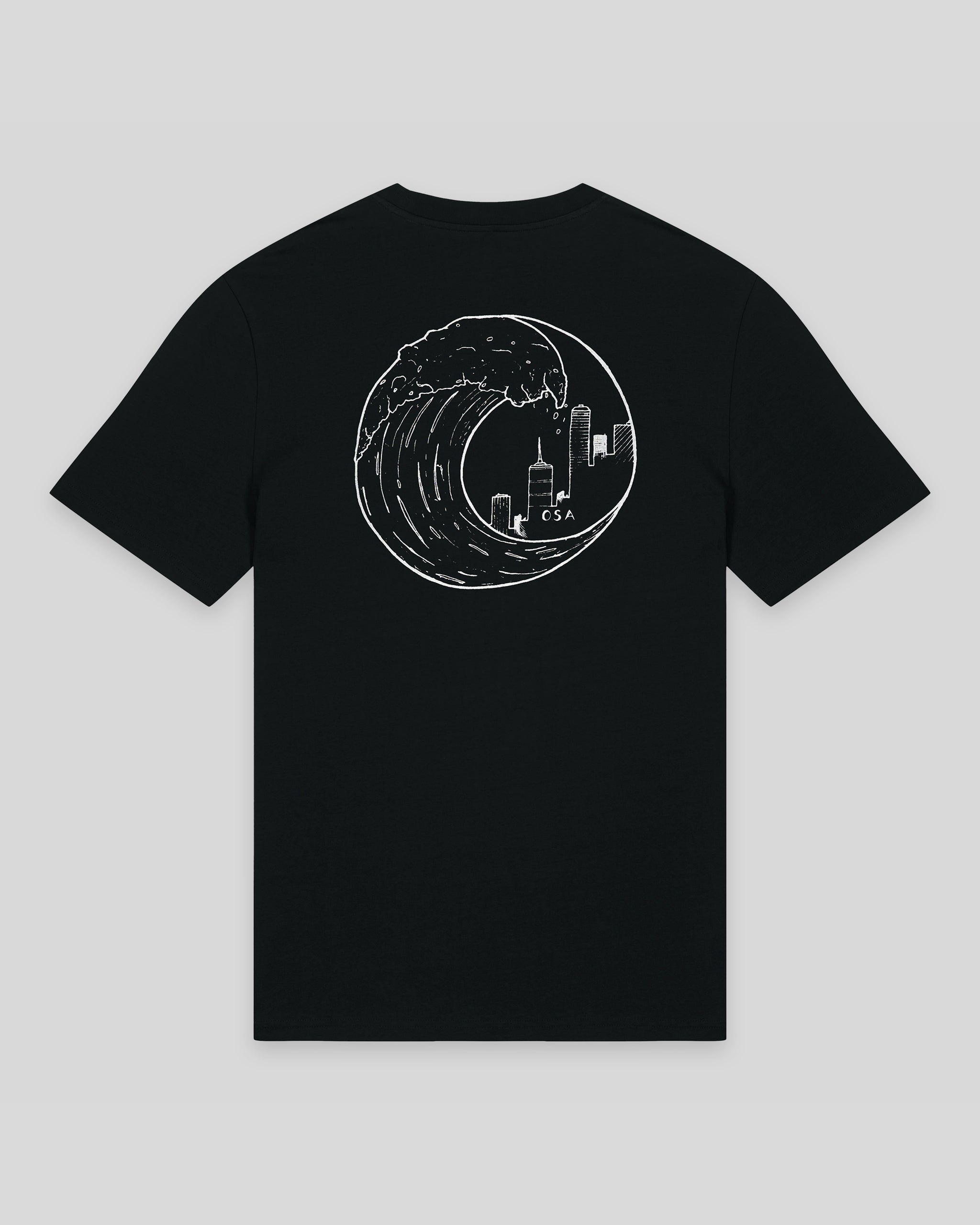 OG Wave Logo Black T-shirt