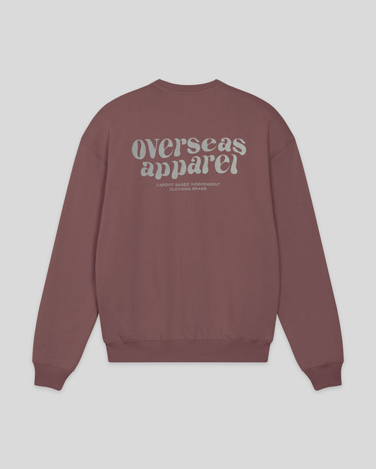 Heavy Essentials pastel grape sweater