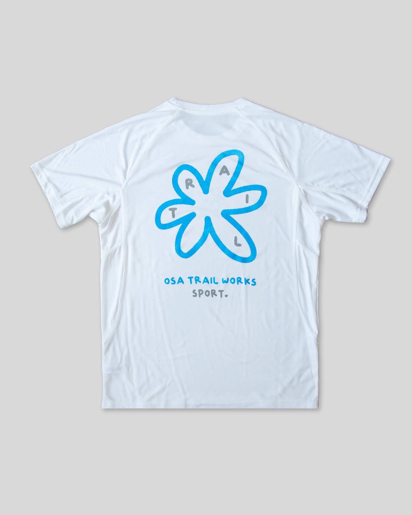 Trail Works White Run T-Shirt