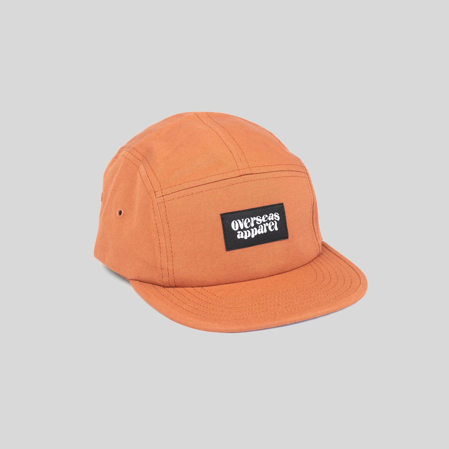 5 Panel adjustable cap - Terracotta