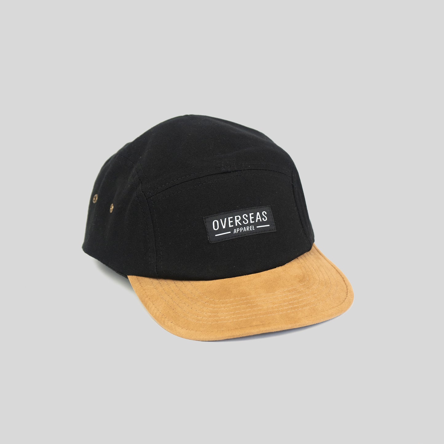 Voyage Black/Brown 5-Panel Hat