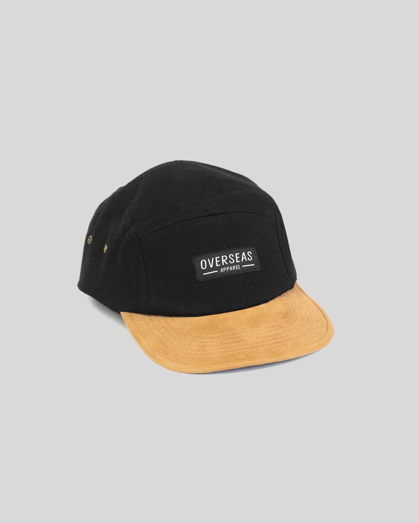 Voyage Black/Brown 5-Panel Hat