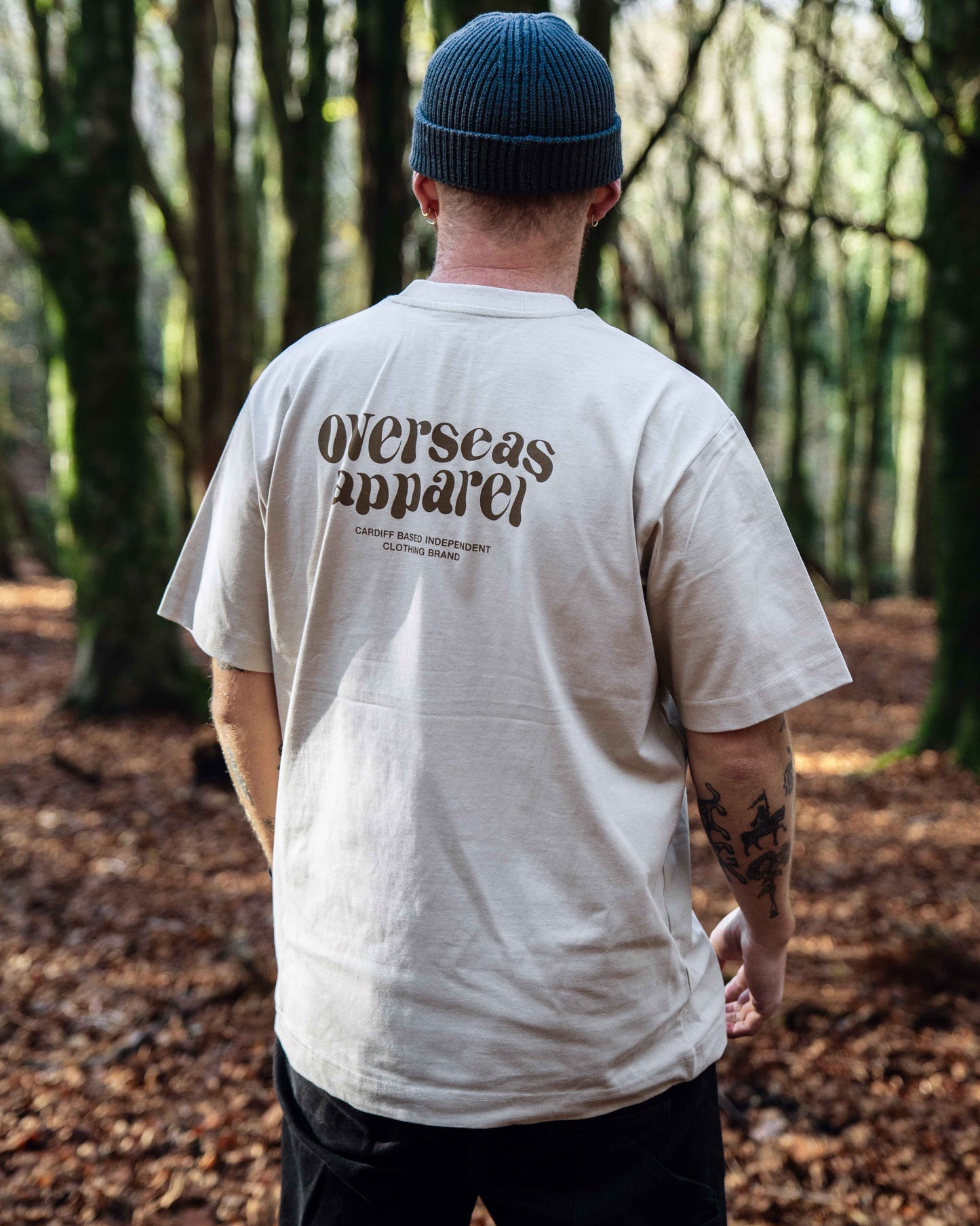 Winter Essentials Cream/Brown T-shirt