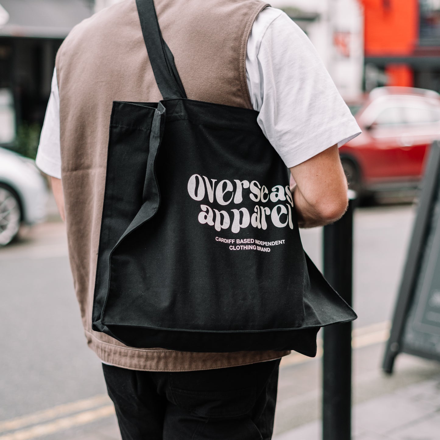 Winter Essentials Black Shopper