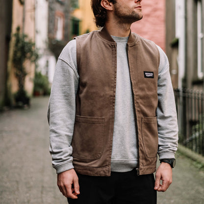 Winter Essentials Brown Duty Gillet