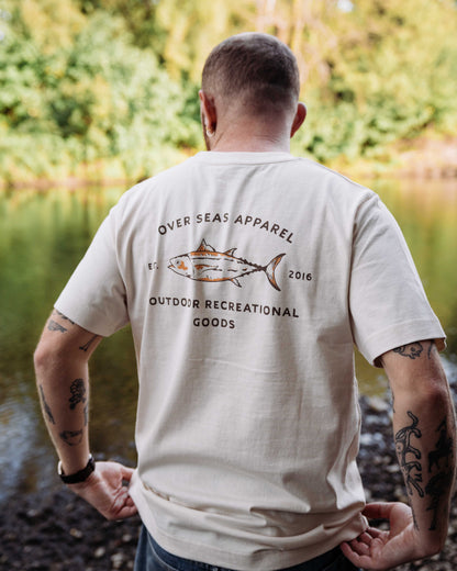 OSA Outdoor Recreational Goods Cream T-shirt