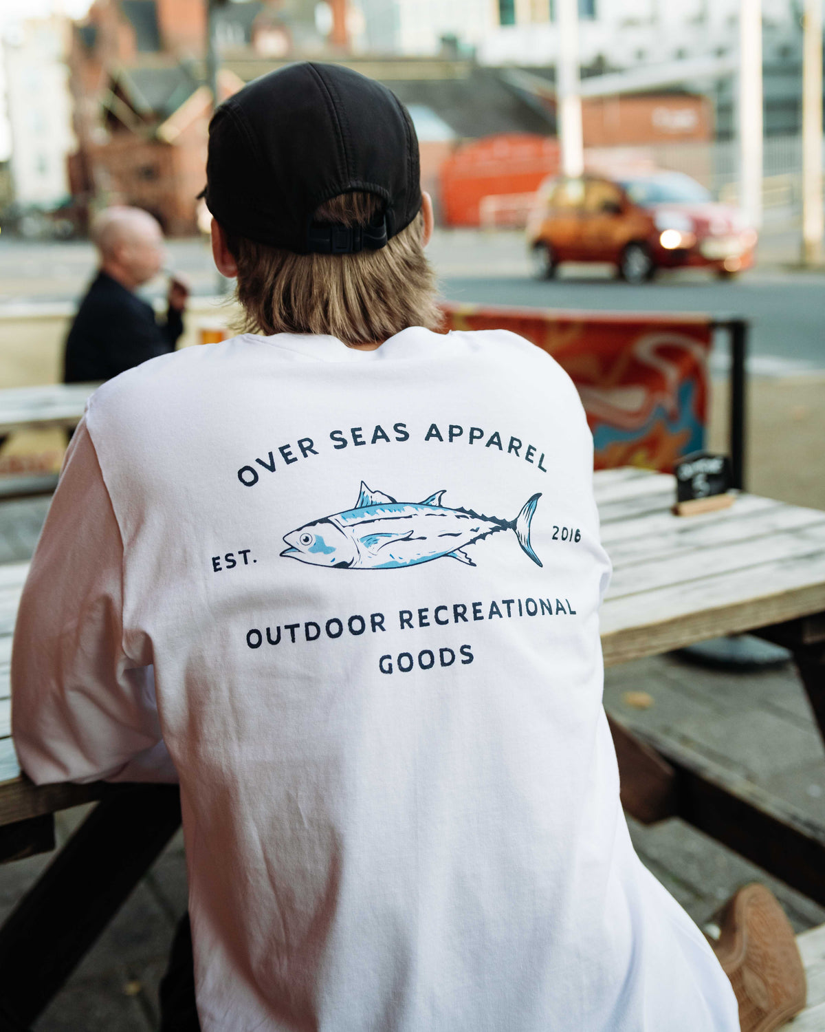 OSA Outdoor Recreational Goods White Long Sleeve T-shirt