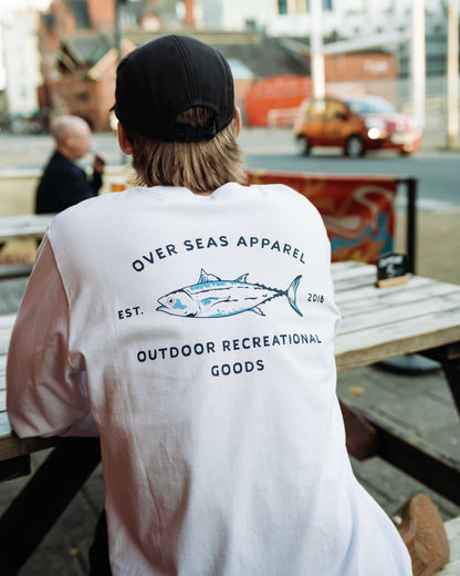 OSA Outdoor Recreational Goods White Long Sleeve T-shirt