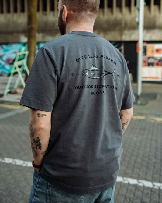 OSA Outdoor Recreational Goods Faded Grey T-shirt