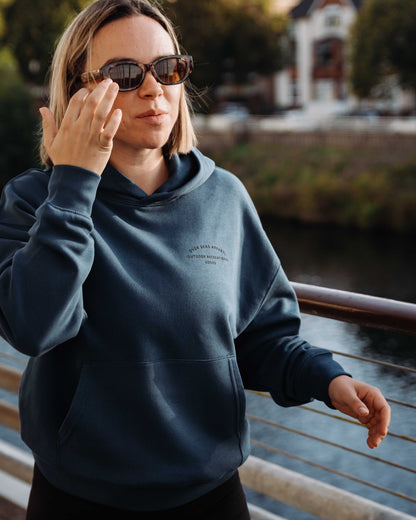 OSA Outdoor Recreational Goods Teal Hoodie