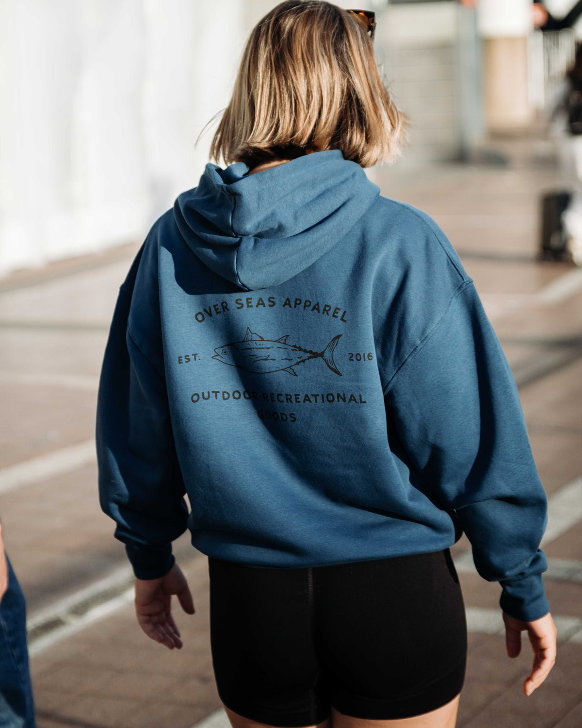 OSA Outdoor Recreational Goods Teal Hoodie
