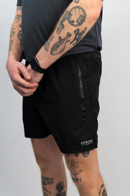 Voyage Sport Black Running Shorts