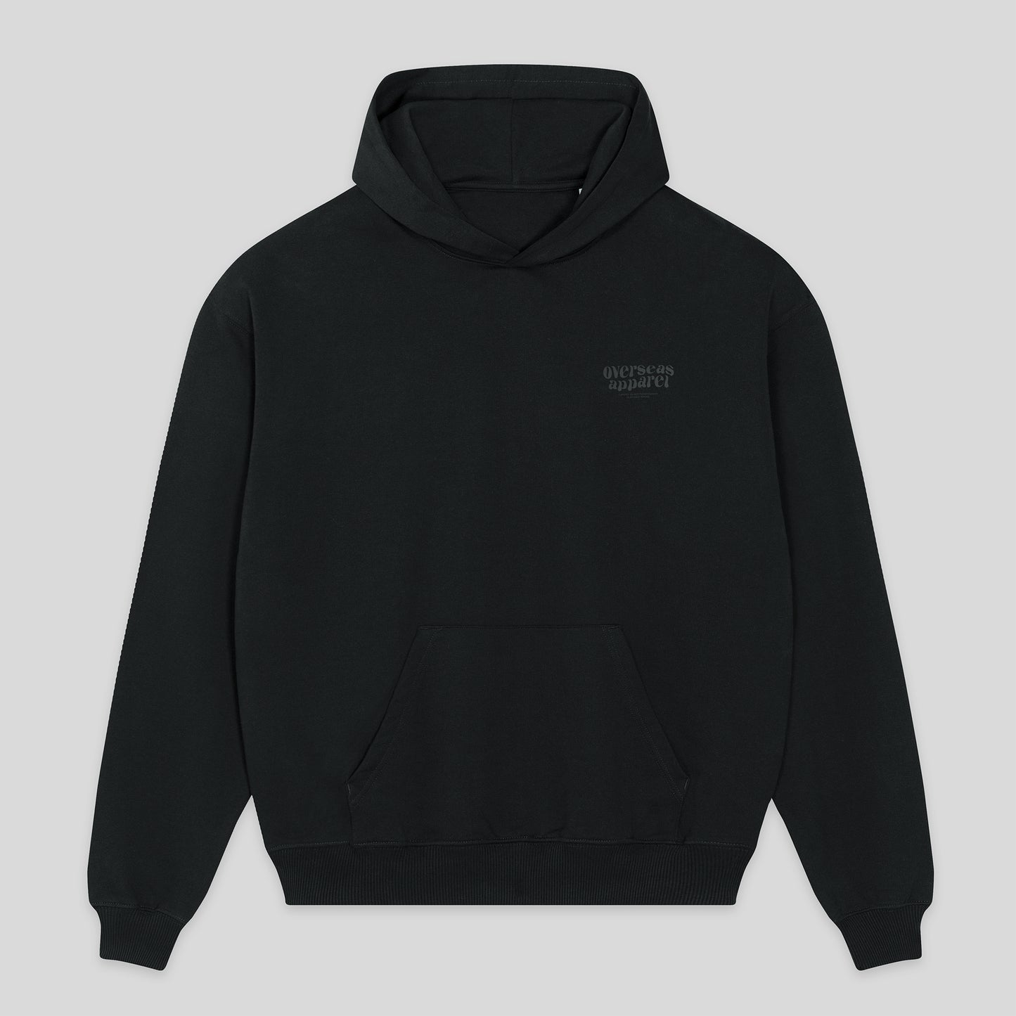 Heavy Essentials Black Hoodie