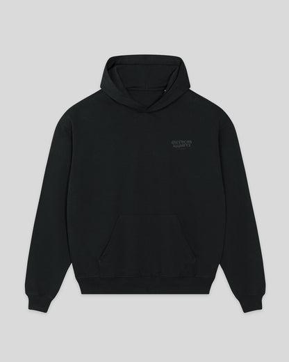 Heavy Essentials Black Hoodie – Over Seas Apparel