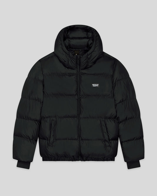 Heavy Essentials Black Puffer Coat