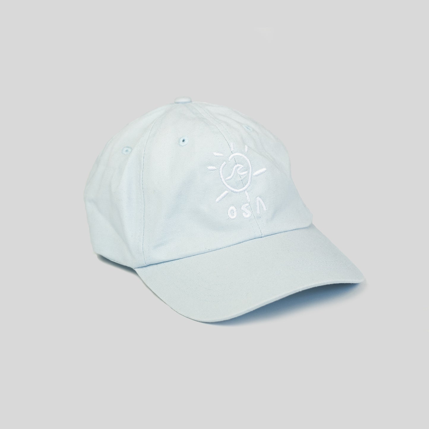 Sunny Waves Baby Blue Adjustable Cap