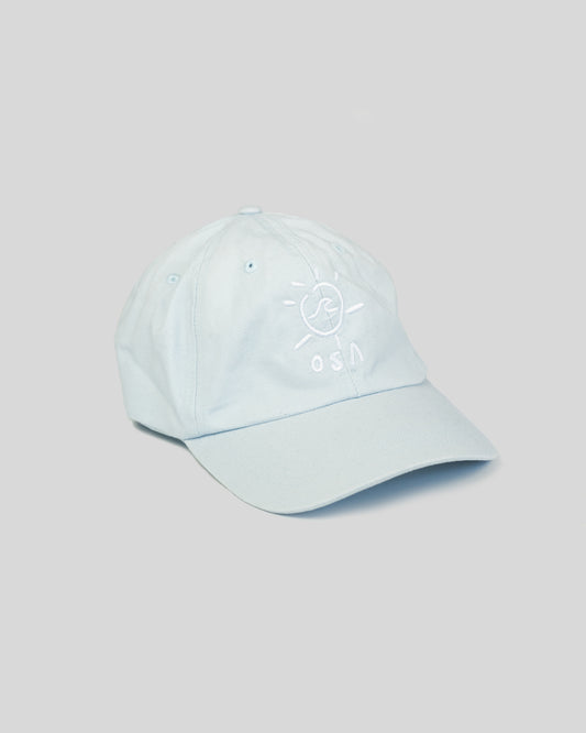 Sunny Waves Baby Blue Adjustable Cap