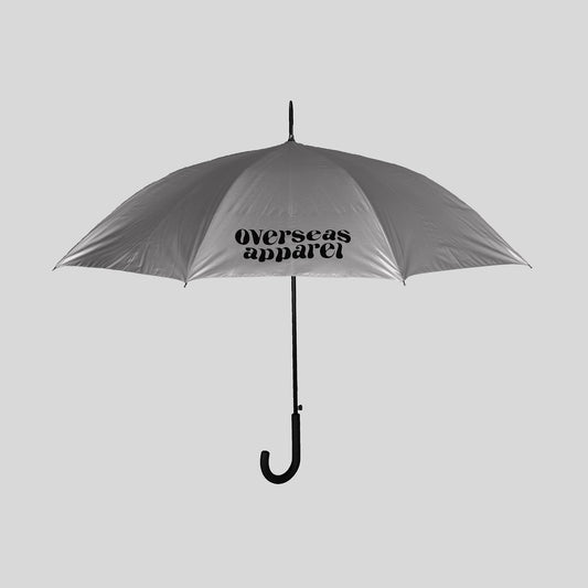 Winter Essentials Silver Umbrella