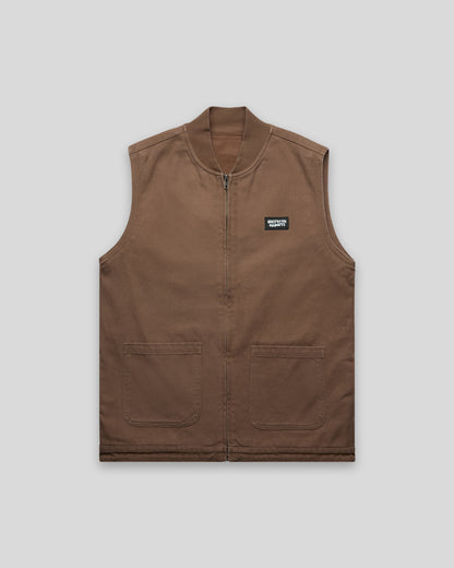 Winter Essentials Brown Duty Gillet