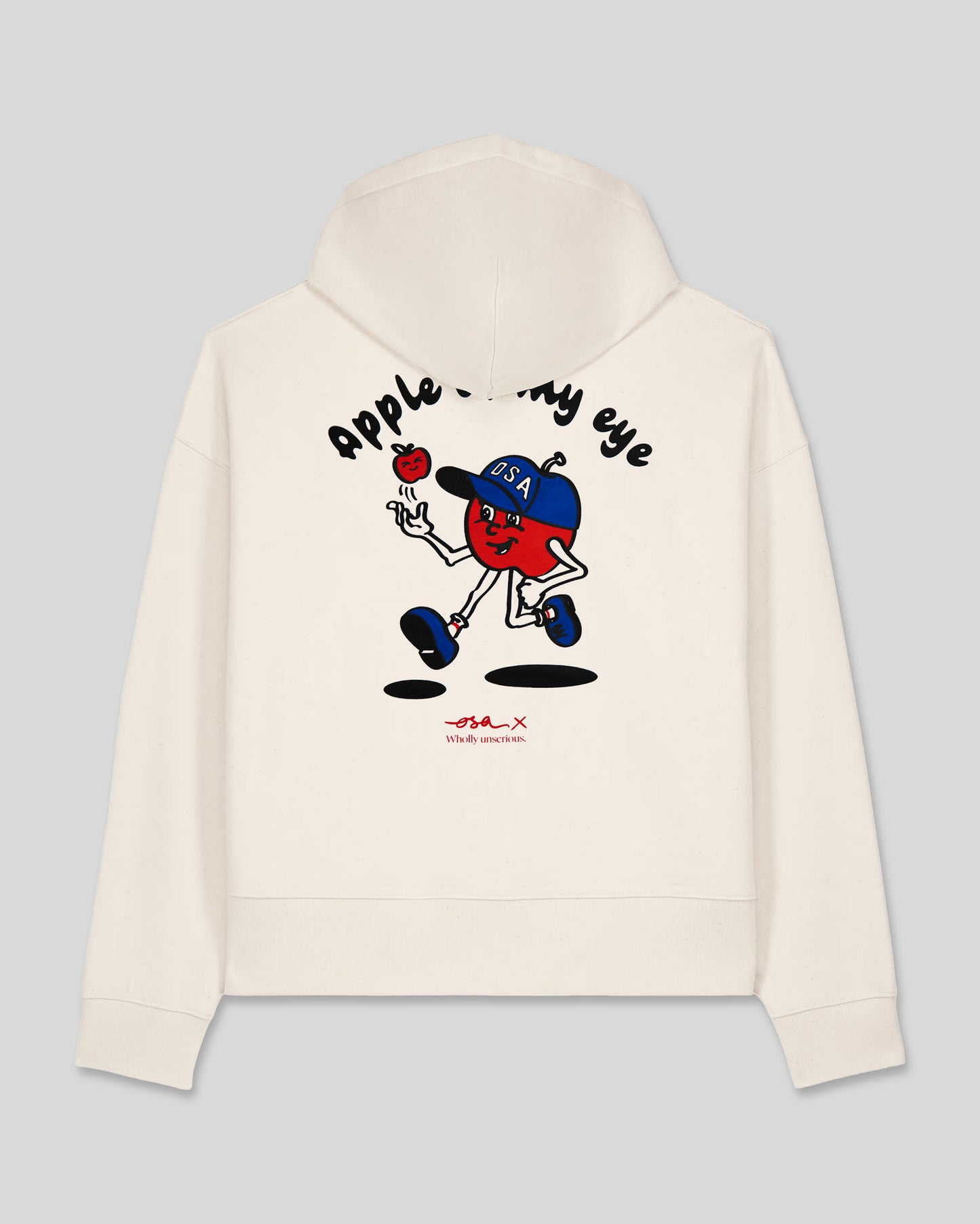 Apple Of My Eye Cream Hoodie