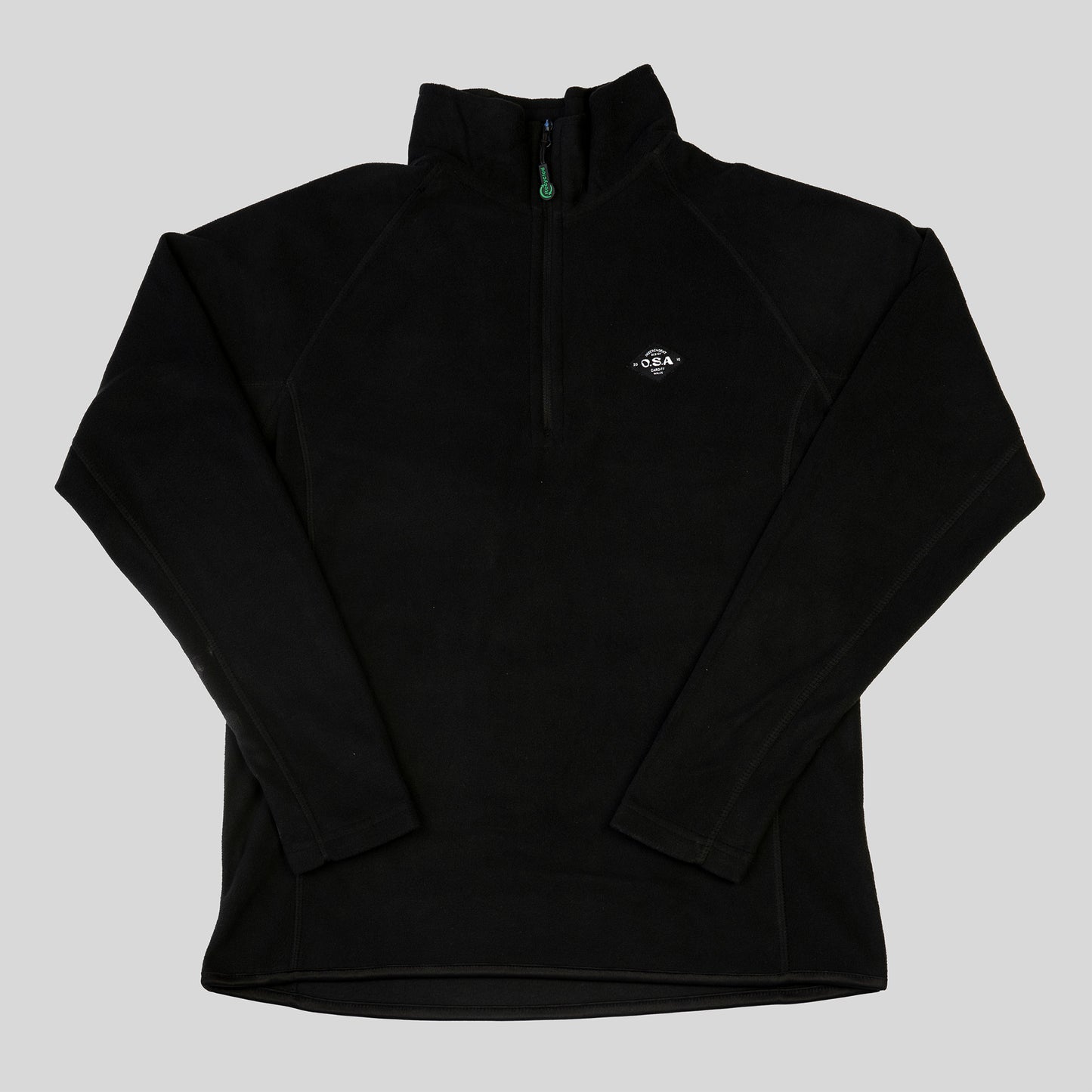 Black Eddy 1/4 Zip Mid Fleece