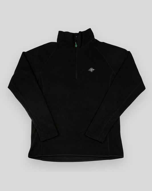 Black Eddy 1/4 Zip Mid Fleece