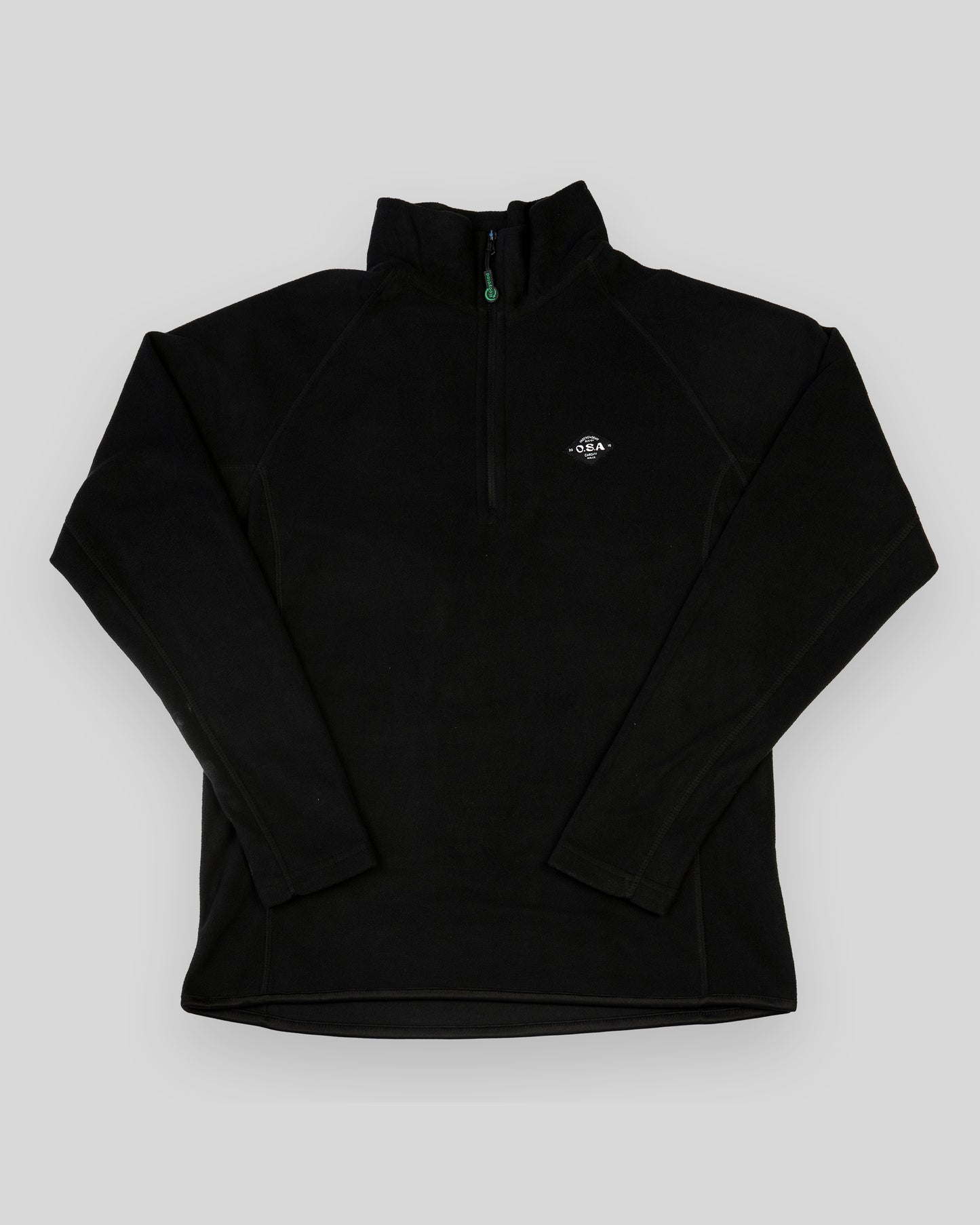 Black Eddy 1/4 Zip Mid Fleece