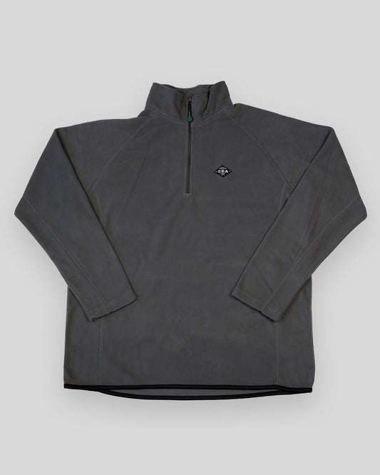 Grey Eddy 1/4 Zip Mid Fleece