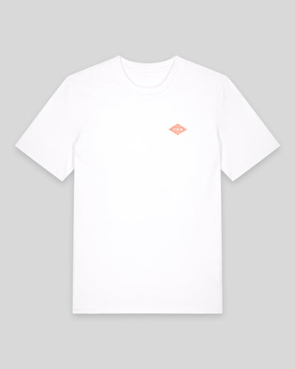 White Marbled Eddy T-Shirt