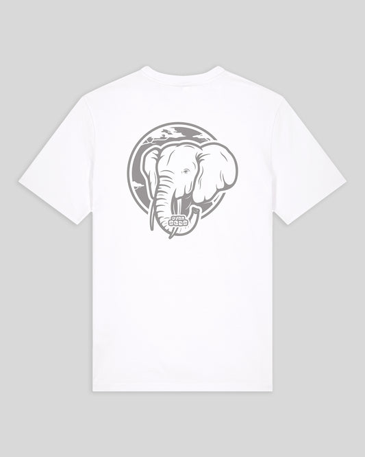 OVERSEAS 2Wish Elephant White T-shirt
