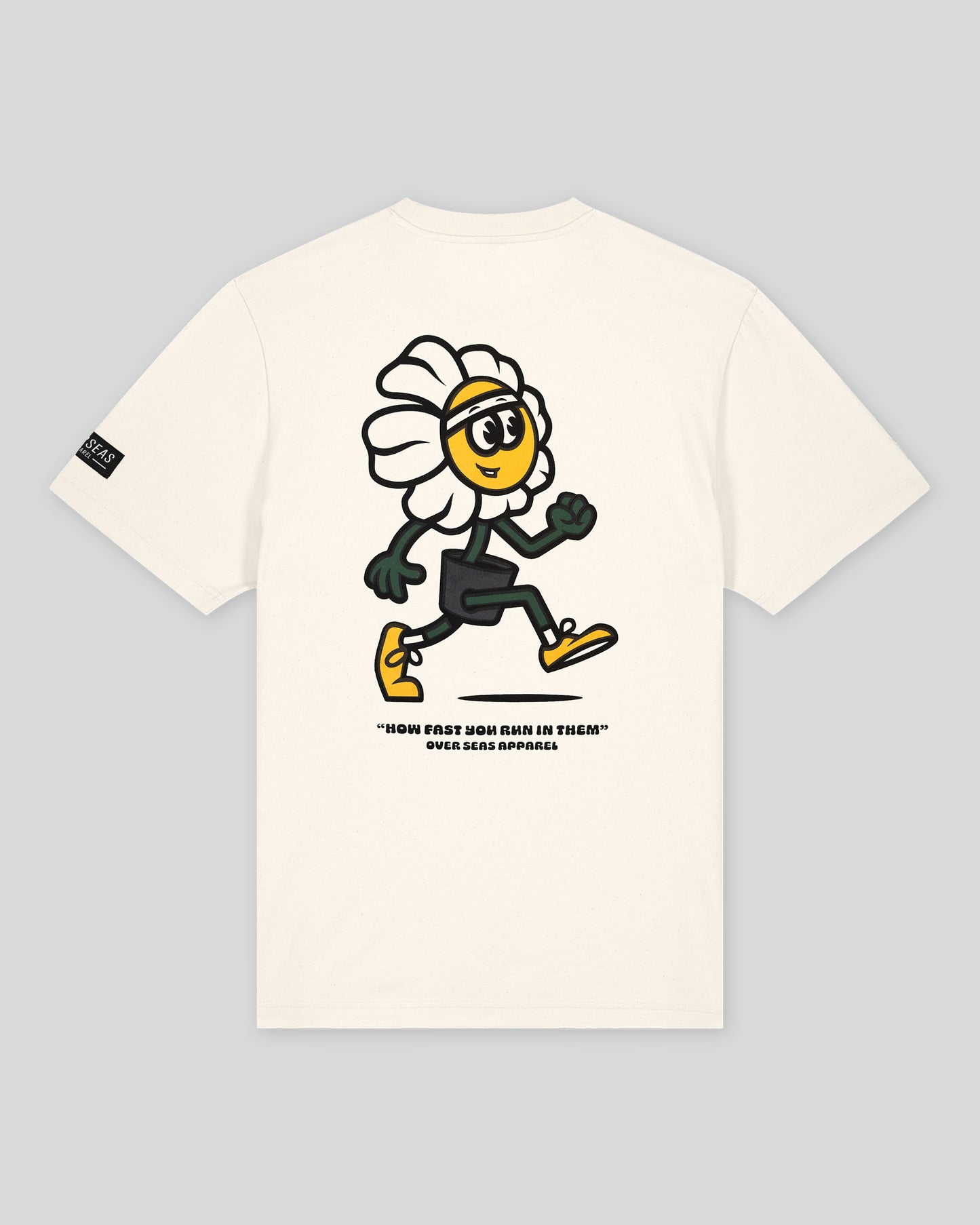 Voyage Sport Flower T-Shirt - Cream