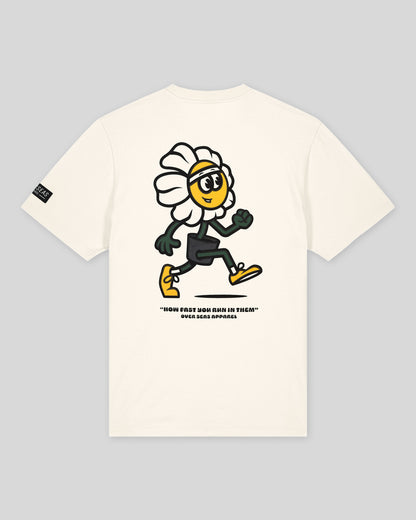 Voyage Sport Flower T-Shirt - Cream