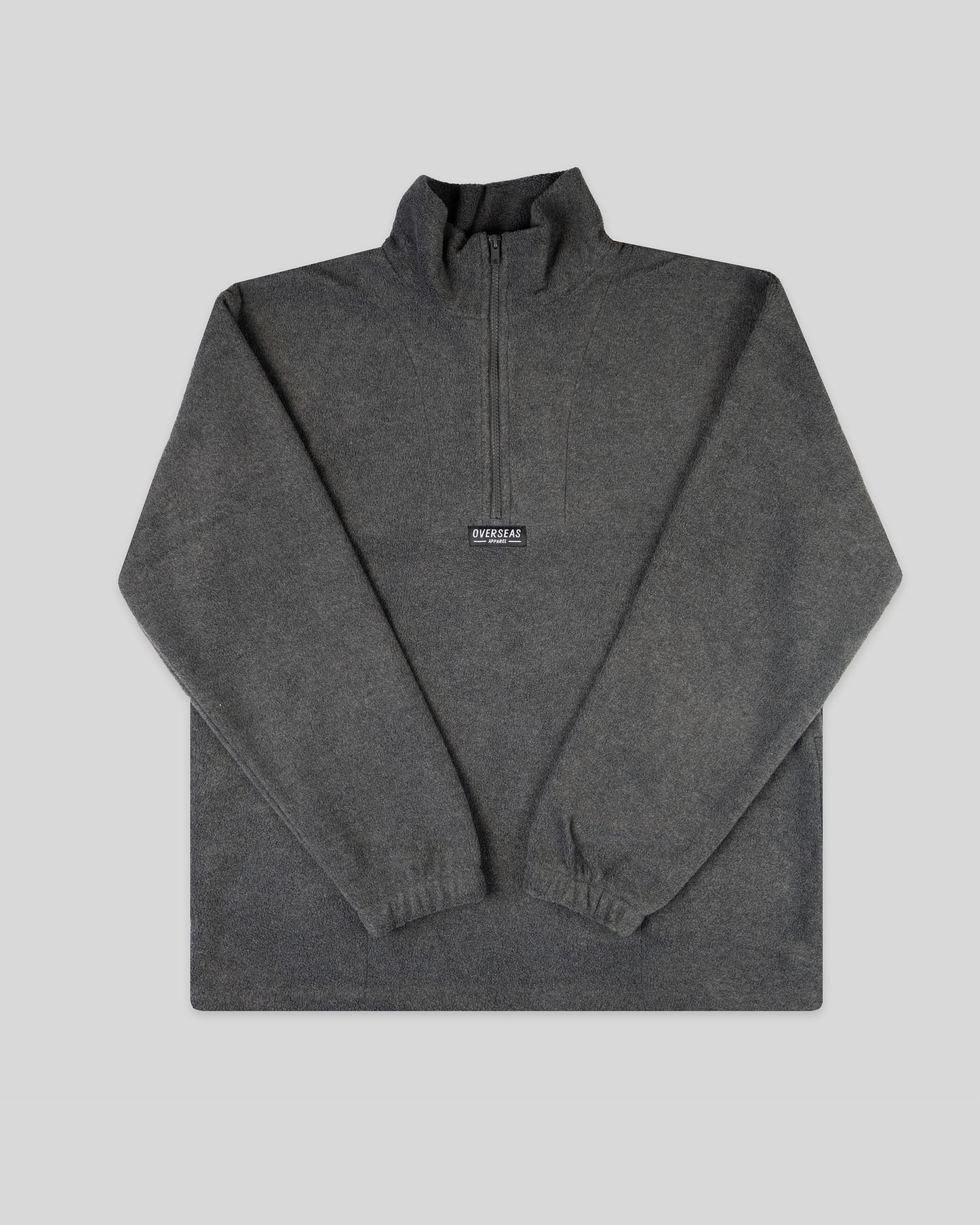 Grey 1/4 Zip Voyage Fleece