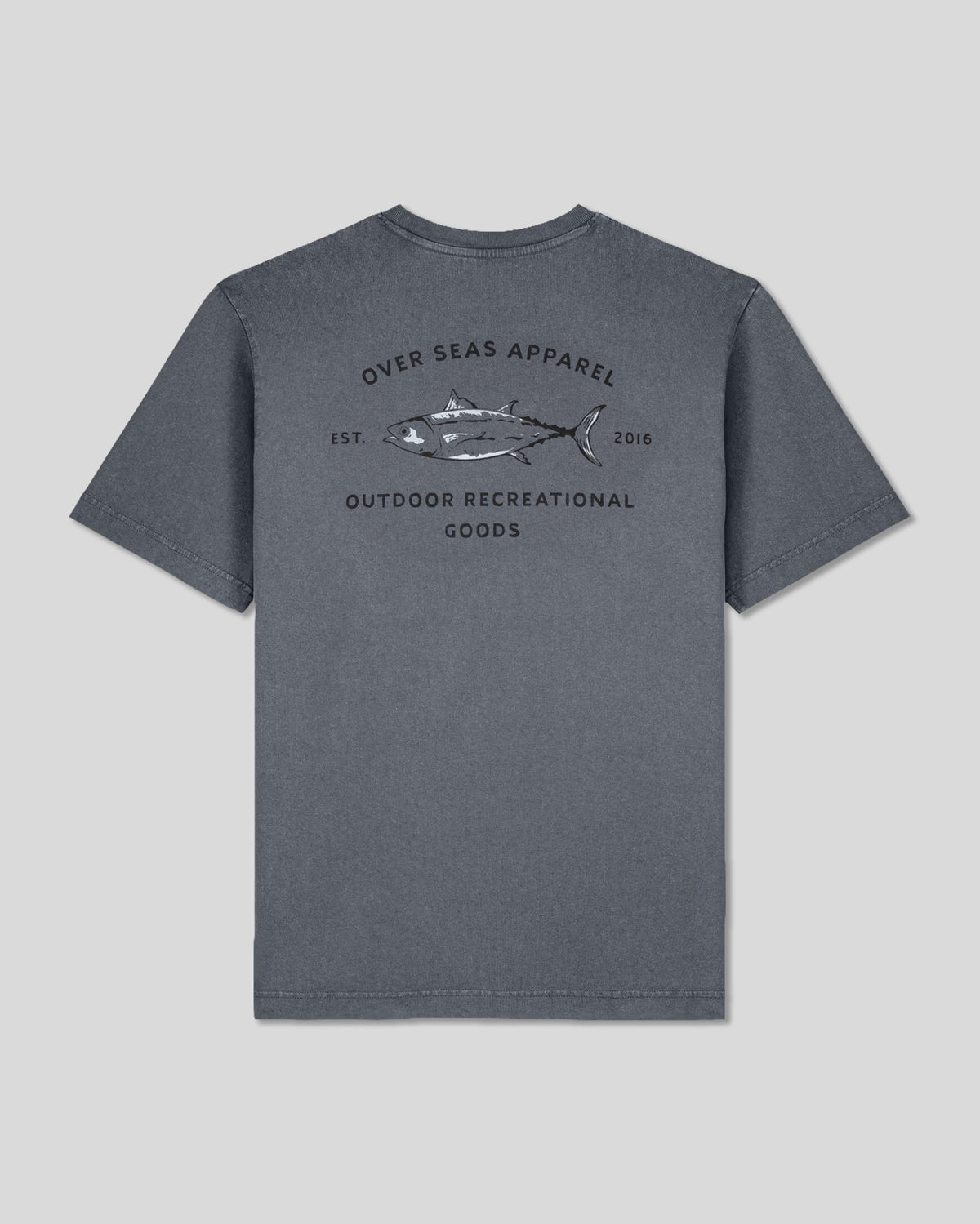 OSA Outdoor Recreational Goods Faded Grey T-shirt
