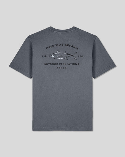 OSA Outdoor Recreational Goods Faded Grey T-shirt