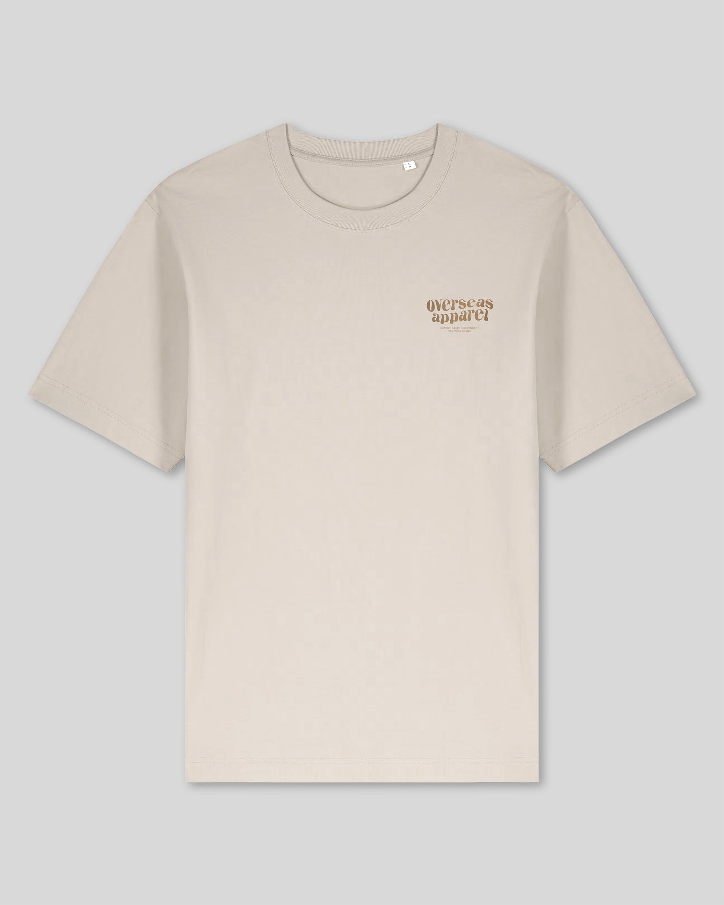 Winter Essentials Cream/Brown T-shirt